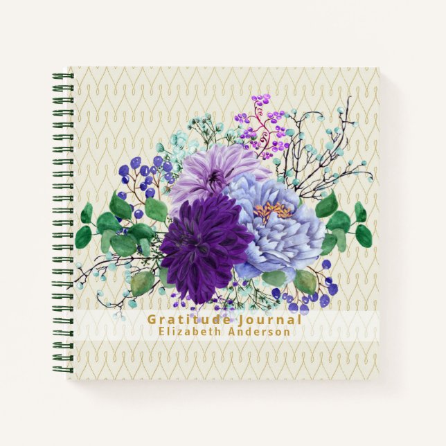 Gift of Thanks Custom GRATITUDE Journal BUDGET (Front)