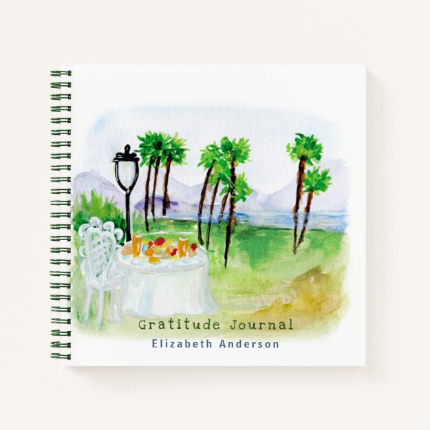 Gift of Thanks Custom GRATITUDE Journal BUDGET