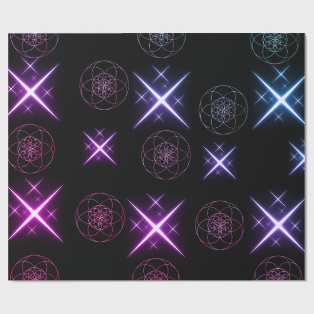 gift paper flower of life (Flat)