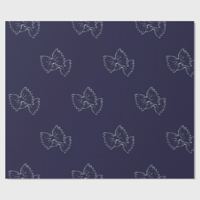 Gift Paper - Pasta Lover - Fat Pattern (Flat)