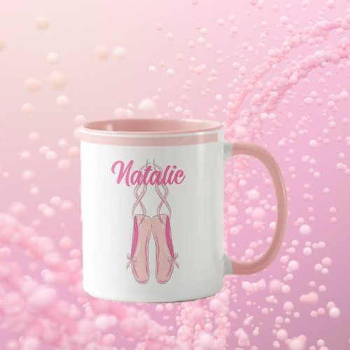 Gift Personalized ballet dancer mug