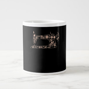 Gift Quilters And Tailors Quilting Gift Sewing Giant Coffee Mug
