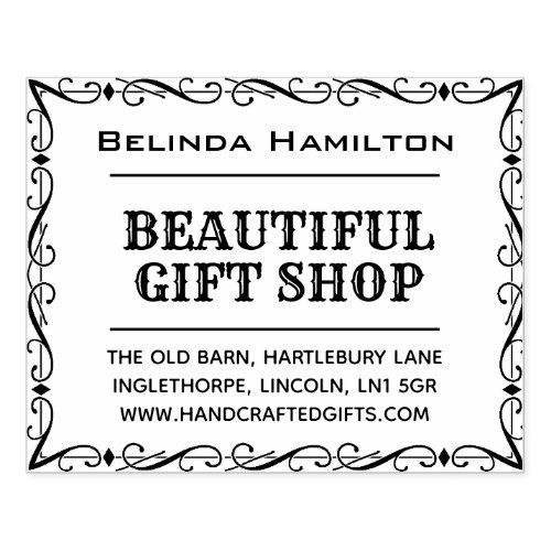 Gift Shop Products Stamp