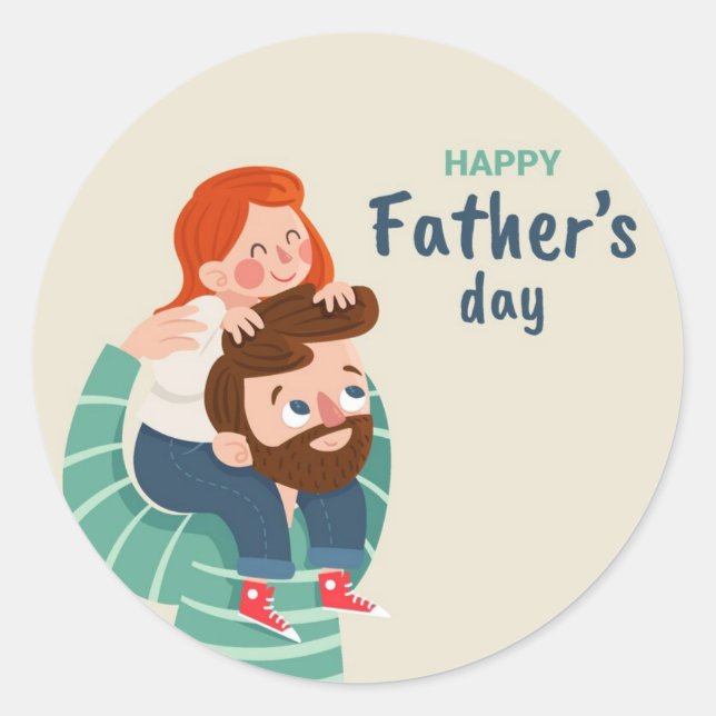 GIFT Sticker Fathers day (Front)