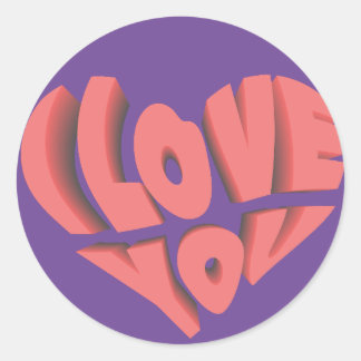 Gift stickers. classic round sticker
