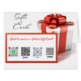 Gift Table sign Cards