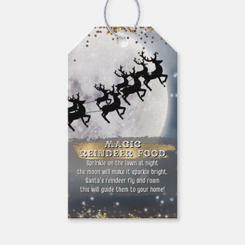 Gift Tag _ December _ Magic Reindeer Food