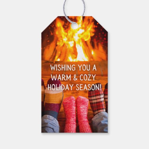 Gift Tag _ December _ Warm and Cozy