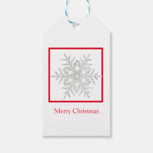 Gift Tag Merry Christmas Bentley Snowflake