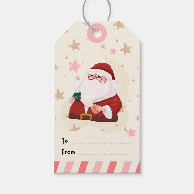 Gift Tag: Santa Claus Gift Tags (Front)