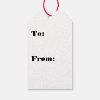 Gift Tag Template