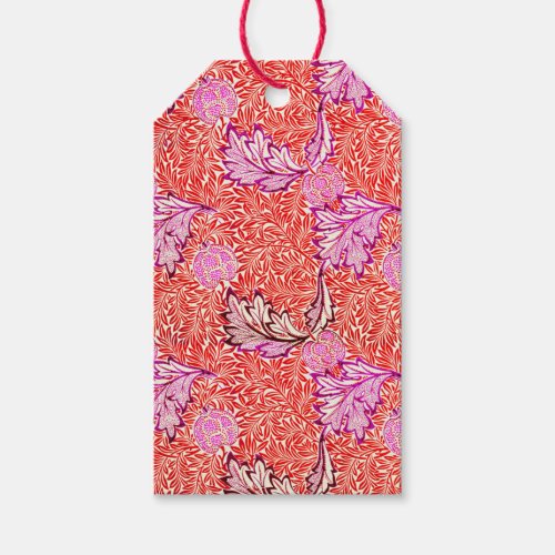 GIFT TAG  WILLIAM MORRIS  APPLE DESIGN