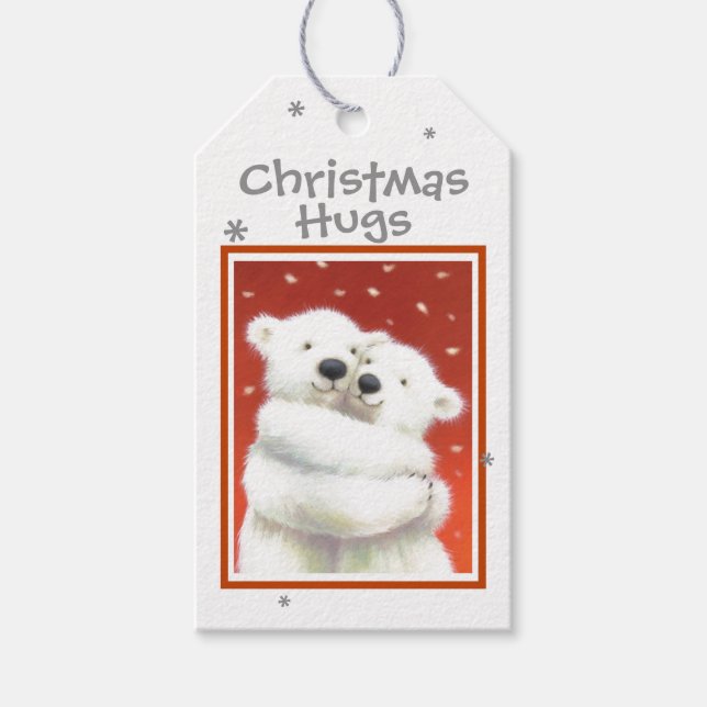 Gift Tags - Christmas Hugs (Front)