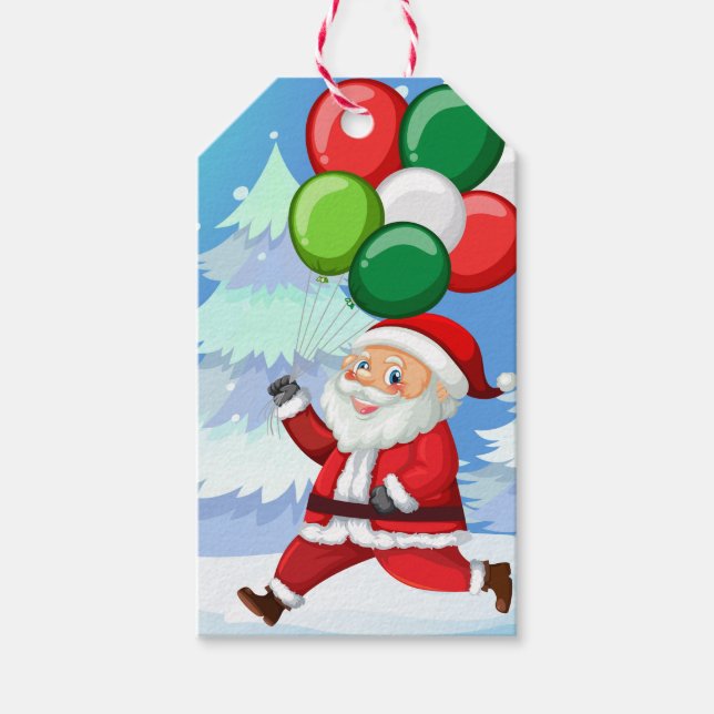 Gift Tags-Christmas Santa Tags (Front)