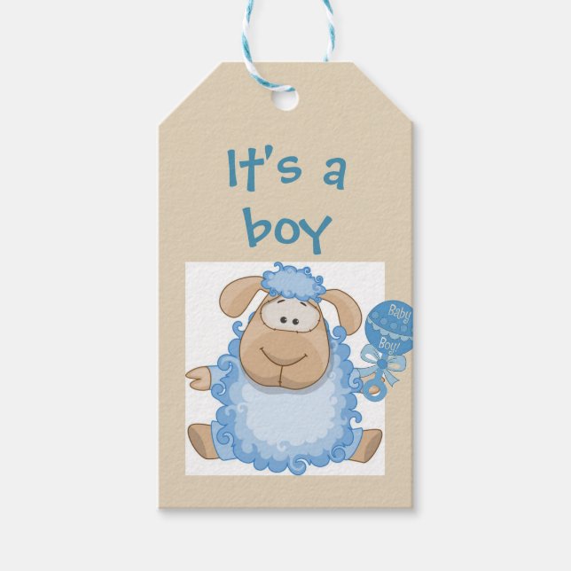 Gift Tags - It's a boy (Front)