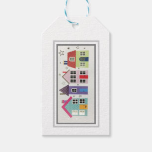 Gift Tags - Row Of Houses
