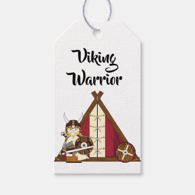 Gift Tags - Viking Warrior (Front)