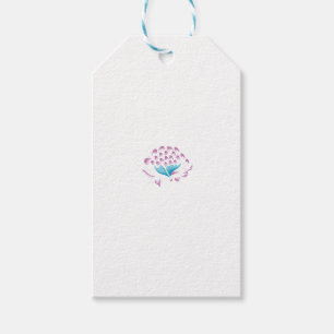 Gift Tags. Watercolor. Rainbow. Floral   Custom Tags