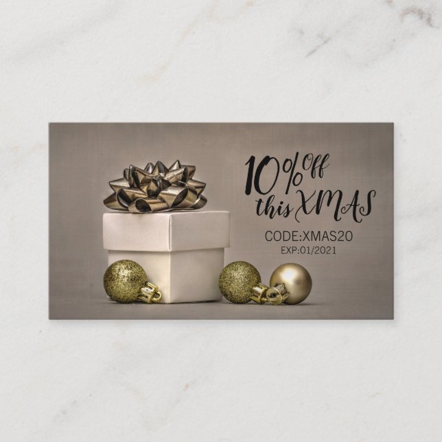 GIFT TO CUSTOMERS DISCOUNT CARD (Front)