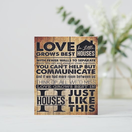 Gift To My Husband | Personalized letter (Standing Front)