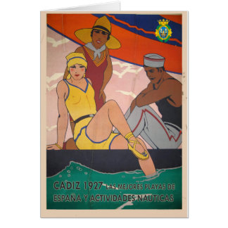 Gift Vintage Cadiz Poster Tourism
