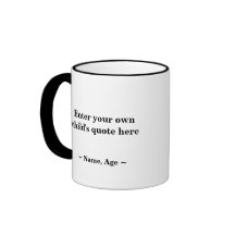 Gift With a Grin: Custom Kid's Quote Mug