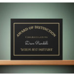 Gift!! World's Best Bartender Plaque<br><div class="desc">Great gift for special bartender</div>
