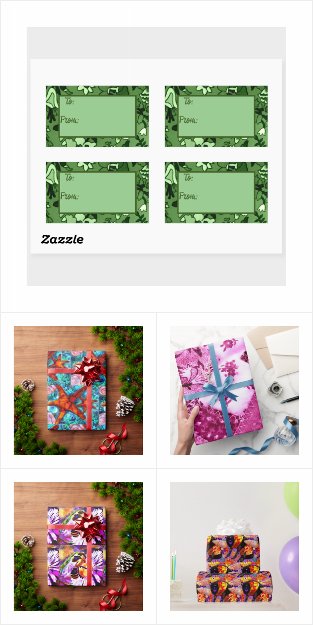 Gift Wrap, Bags & Stickers