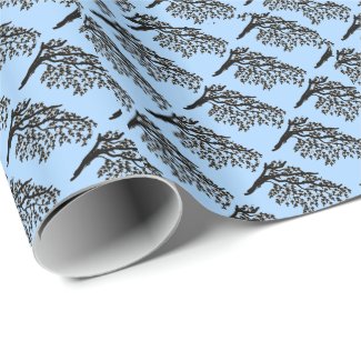 Gift Wrap - Branches