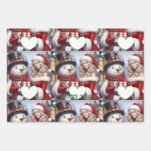 Gift wrap Christmas paper