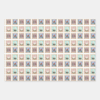 Gift Wrap | Holiday Stamp | Watercolor