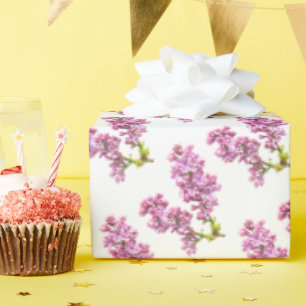 Gift Wrap - Lilac Blossoms