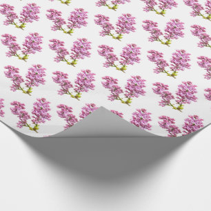 Gift Wrap - Lilac Blossoms