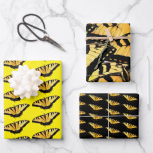 Gift Wrap Paper Tiger Swallowtail Butterflies