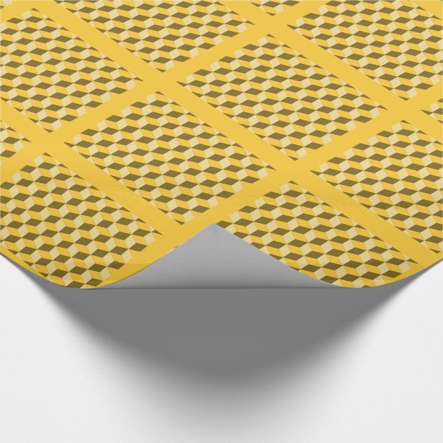 Gift Wrap - Patches of Three Dimensional Blocks (Corner)