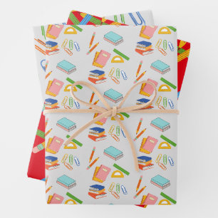 Gift Wrap, Pens, Pencils and School Stuffs Wrapping Paper Sheets