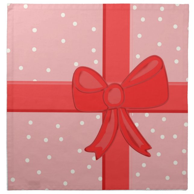 gift wrap ribbon napkin (Front)