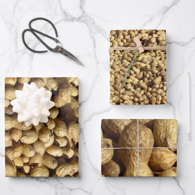 Gift Wrap Set - Peanuts in 3 Sizes