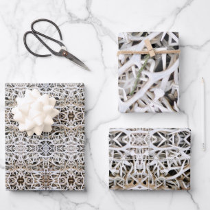 Gift Wrap Yellowstone Elk Antlers