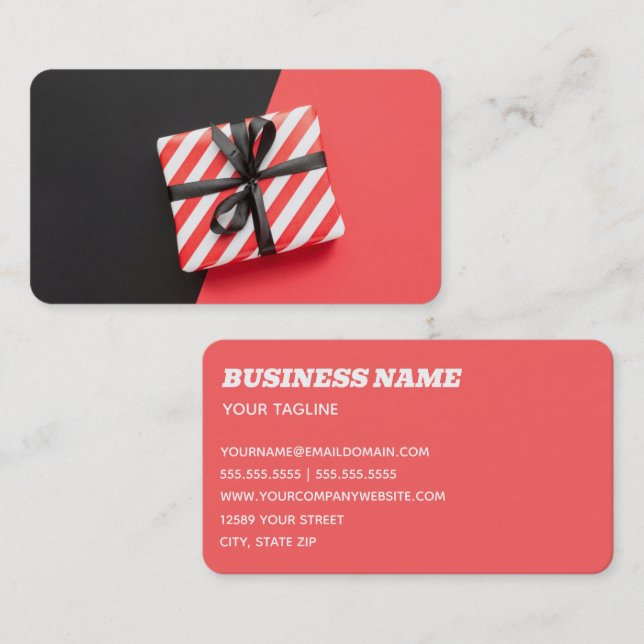 Gift Wrapping Business Card (Front/Back)