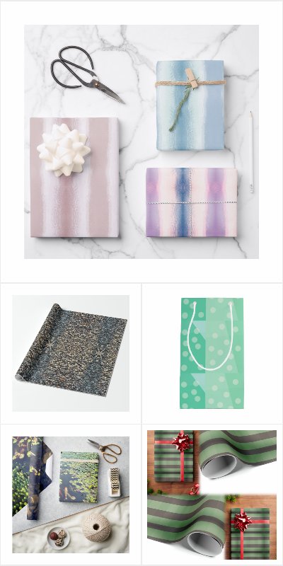 Gift Wrapping Package Supplies