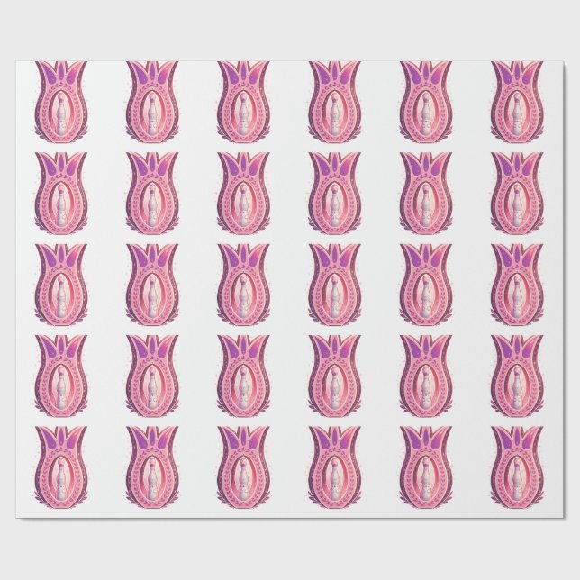 gift wrapping paper (Flat)