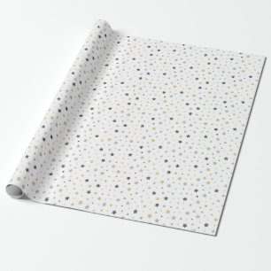 Gift Wrapping Paper Little Stars