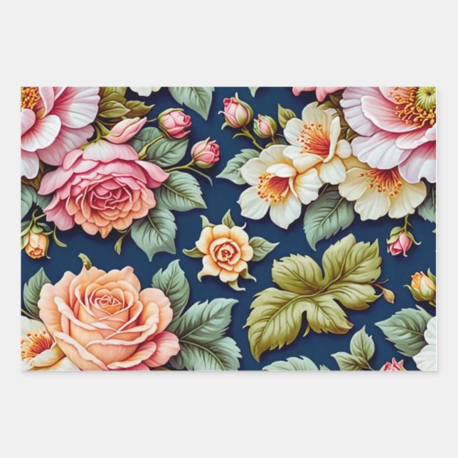 Gift wrapping paper set (Front)