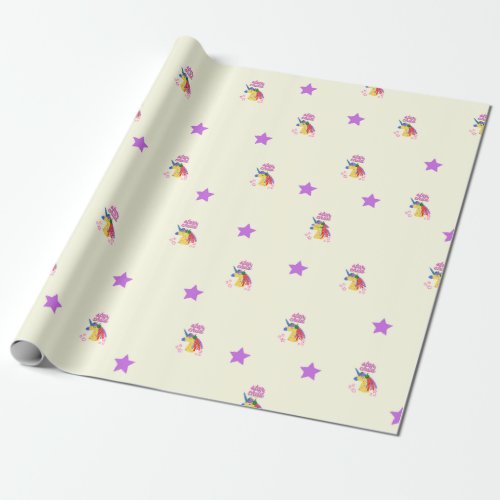 Gift Wrapping Paper Star Child 