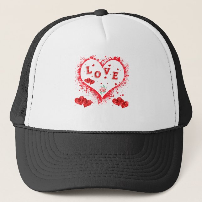 Gift your love t-shirt good gift for lover trucker hat (Front)