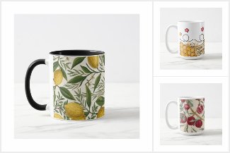 Giftable mugs, tumblers, water bottles & coasters