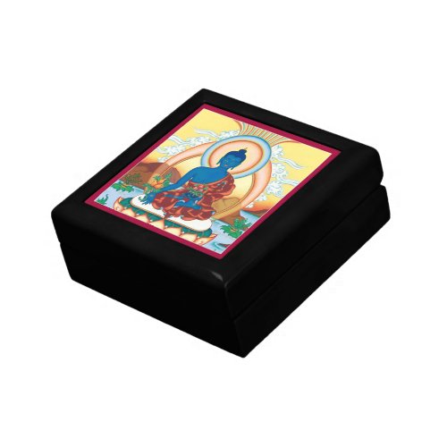 GIFTBOX with TILE _ Medicine Buddha Keepsake Box