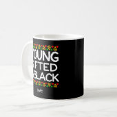 Gifted And Black Afrocentric African American   Coffee Mug (Front Left)