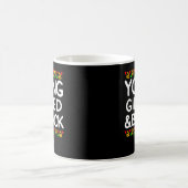 Gifted And Black Afrocentric African American   Coffee Mug (Center)
